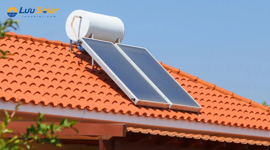 Ứng dụng năng lượng mặt trời trong việc cấp nước nóng sinh hoạt