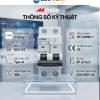 Aptomat CB AC 40A 2P Mday MJC Series đạt tiêu chuẩn IEC 60898-1 và chứng nhận CE