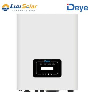 Biến tần hòa lưới Deye 3 pha 15kW 2 MPPT SUN-15K-G06P3-EU-AM2 dành cho hệ thống điện mặt trời hòa lưới 3 pha, công suất AC định mức 15kW và hiệu suất tối đa 98,5%.