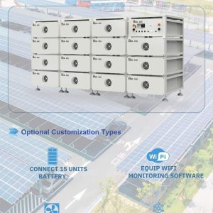 Cấu tạo mô-đun của PIN LƯU TRỮ ÁP CAO 14.43KWH BSB ESS - LUXURY - HV cho phép mở rộng từ 4 đến 15 Battery Pack theo nhu cầu sử dụng.