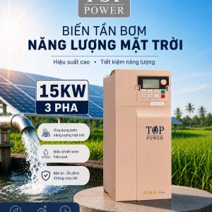 Ứng dụng biến tần TOP POWER FD590 15kW trong hệ thống bơm tưới nông nghiệp tự động.