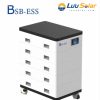 Thông số kỹ thuật của pin lưu trữ BSB-ESS-102.4V-100Ah-HV-Premium với cấu hình điện áp cao dành cho hệ thống ESS.