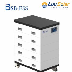 Thông số kỹ thuật của pin lưu trữ BSB-ESS-102.4V-100Ah-HV-Premium với cấu hình điện áp cao dành cho hệ thống ESS.