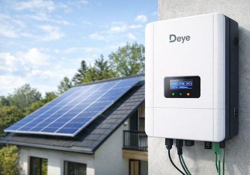 Hệ thống điện mặt trời tại nhà được kết nối với nền tảng giám sát Deye Cloud, giúp người dùng theo dõi dữ liệu sản xuất điện và trạng thái vận hành từ xa.